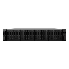 NAS Todo Flash FlashStation FS3600 | 24 Receptáculos | Intel Xeon D-1567 12 Núcleos | 16 GB RAM (Ampliable a 128 GB) | 195,000 IOPS Escritura Aleatoria iSCSI 4K | 10 GbE | Compatible con Virtualización | Protección de Datos Int