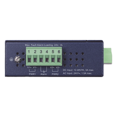 Convertidor de medios industrial PoE+ 1000BASE-SX a 10/100/1000BASE-T 802.3at (SC,MM) -550 m