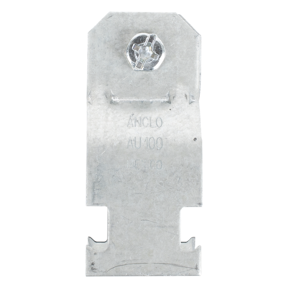 Abrazadera Unicanal para Conduit Pared Gruesa  y PVC de  1/2" (13 mm).