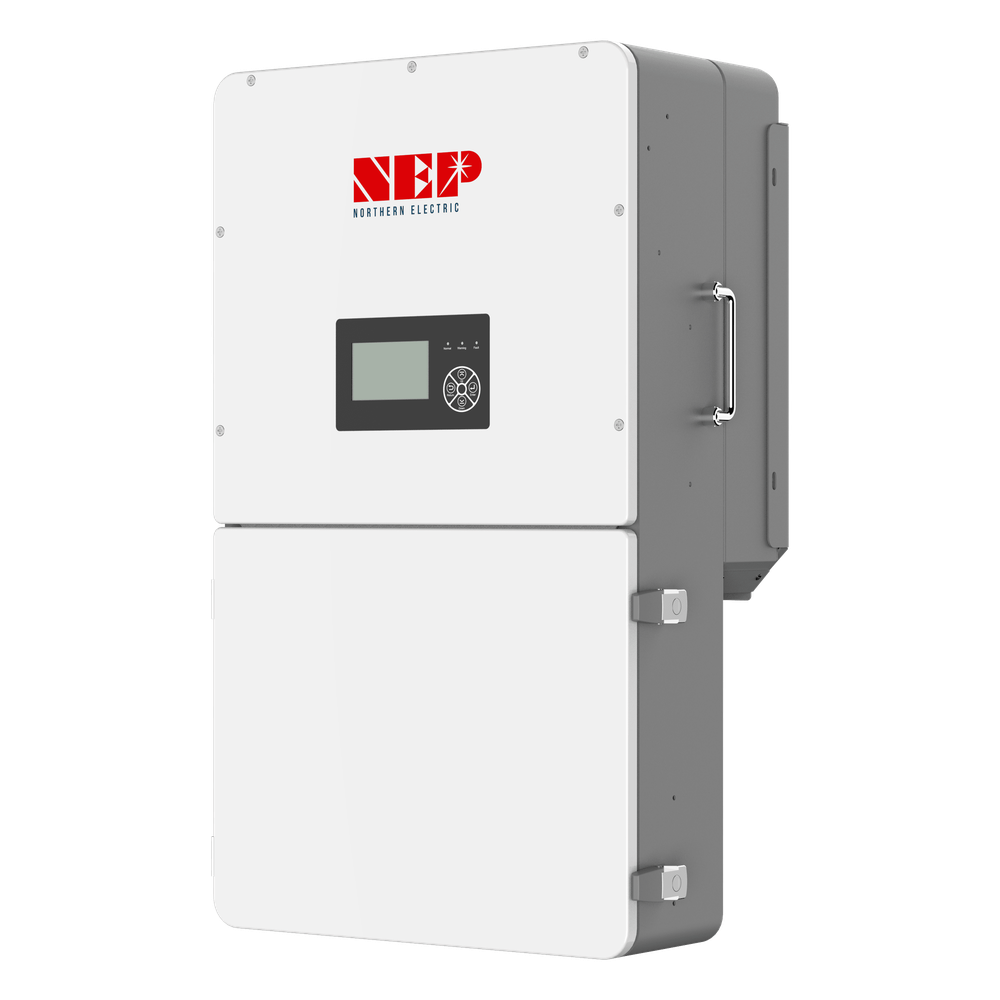 Inversor Híbrido / 12 kW / 3 MPPT / 18000 W PV / 48 V Batería / 120-600 V PV / 250 A Batería / 200 A AC / Eficiencia 97.5% / NEMA 4X / Comunicación Wi-Fi / LCD Táctil / Garantía 10 años
