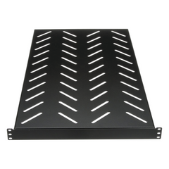 Charola para Soportar Equipos en Rack de 19" de 4 Postes, Profundidad Máxima de 30 in, Capacidad de Carga de 125 kg, 1 UR