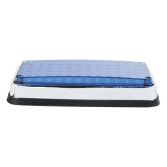 Luz de advertencia de 7x3", Color Azul, Ideal para ambulancias