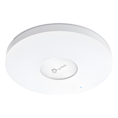 Punto de Acceso Omada / Wi-Fi 6 AX3000 MU-MIMO 4x4 / Mesh Omada / Alta Densidad de Usuarios / Configuración por Controlador o Stand-Alone / Para Montaje en Techo/pared / Alimentación PoE+