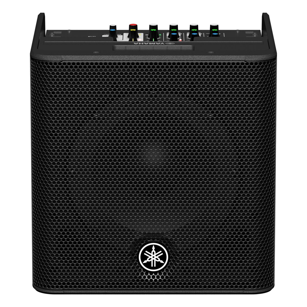 Sistema de Audio Portátil 180w | Altavoz 8" Coaxial | Consola de 5 canales | compatible con app Stagepas Controller | Incluye Batería Recargable
