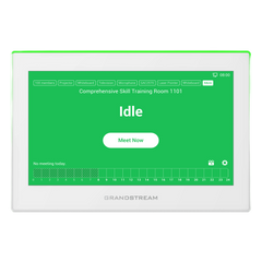 Estación de Intercomunicación SIP con Wi-Fi 6, Bluetooth y Control Total para Agendamiento de Salas y Edificios Inteligentes (Color Blanco)