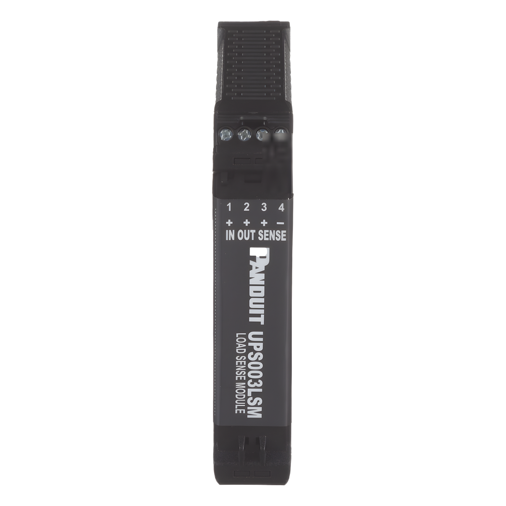 Sensor de Carga, Para UPS Industrial de Panduit UPS00100DC, De Montaje en Riel Din, Color Negro