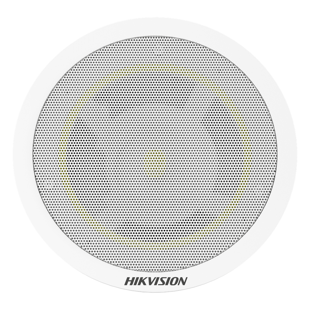 Bocina (Altavoz IP) Con Bluetooth | Montaje en Plafón | 3 Watts | No requiere amplificador | PoE+ | Entrada de alarma | Soporta Bocinas secundarias | Voceo en tiempo real | Calendarización de audios | Síntesis de Voz (TTS)