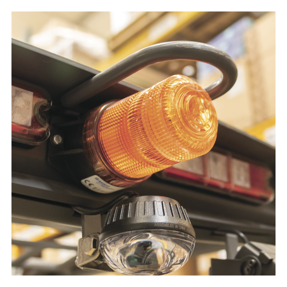 Mini Burbuja LED Serie X6262, Color Ámbar