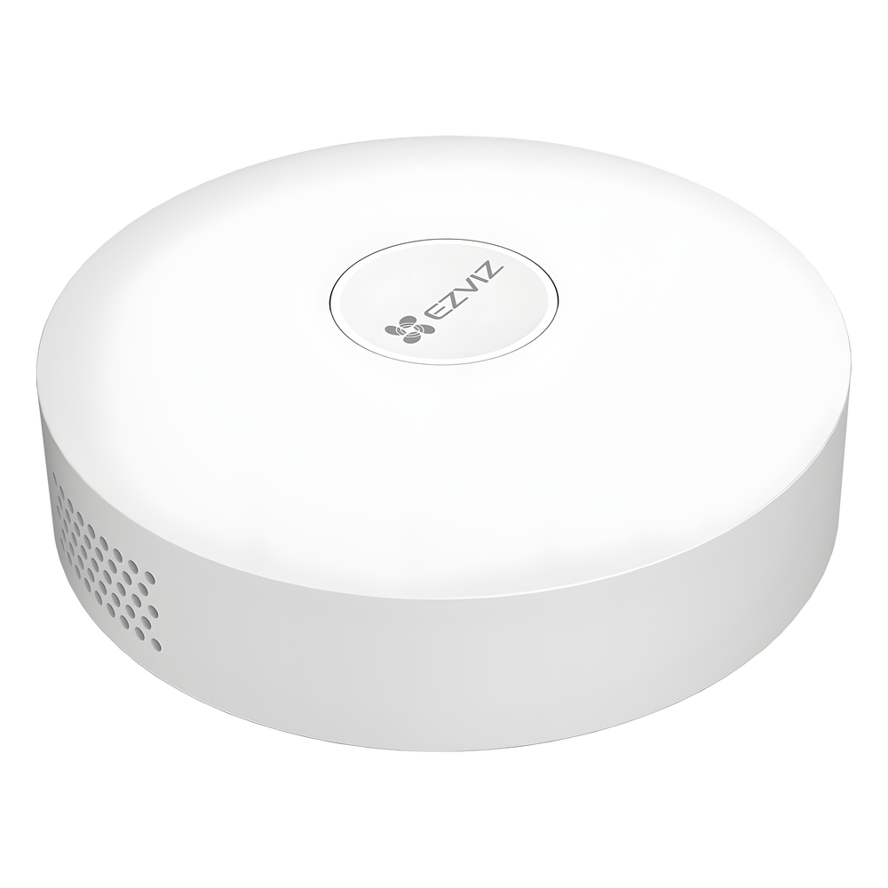 Hub Wi-Fi Para Sensores de Alarma / Soporta Hasta 32 Dispositivos / Configuración Mediante App EZVIZ / Protocolo Zigbee Para Vincular Accesorios / Alertas de Eventos Al  Instante