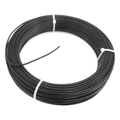 Cable Fotovoltaico Negro / Cobre Estañado / 4 mm² (12 AWG) / 2000V / Rollo de 50 m / / UL 4703 y TUV
