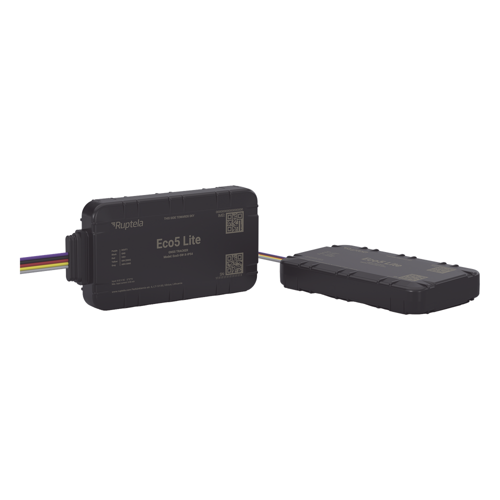 Localizador y Rastreador Vehicular GPS / LTE Cat1 y LTE-M con Respaldo 2G / GNSS U-blox M10 / Bluetooth BLE 5.0 / Carcasa IP54 / Instalación Simplificada con Menos Cables / Batería Interna de Respaldo / Alimentación 9-32 V