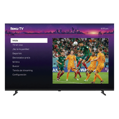 ROKU SmartTV QLED 50 Pulgadas / Resolucion 4K UHD / Dolby Audio / 3 puertos HDMI / WiFi / VESA 200x200 mm