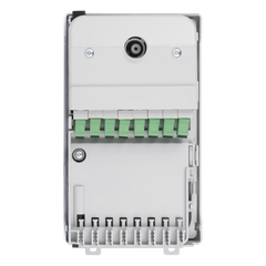 Caja Terminal de Fibra Óptica para Instalación en Interior, Montaje en Pared, 8 Acopladores SC/APC Monomodo, Hasta 24 Empalmes