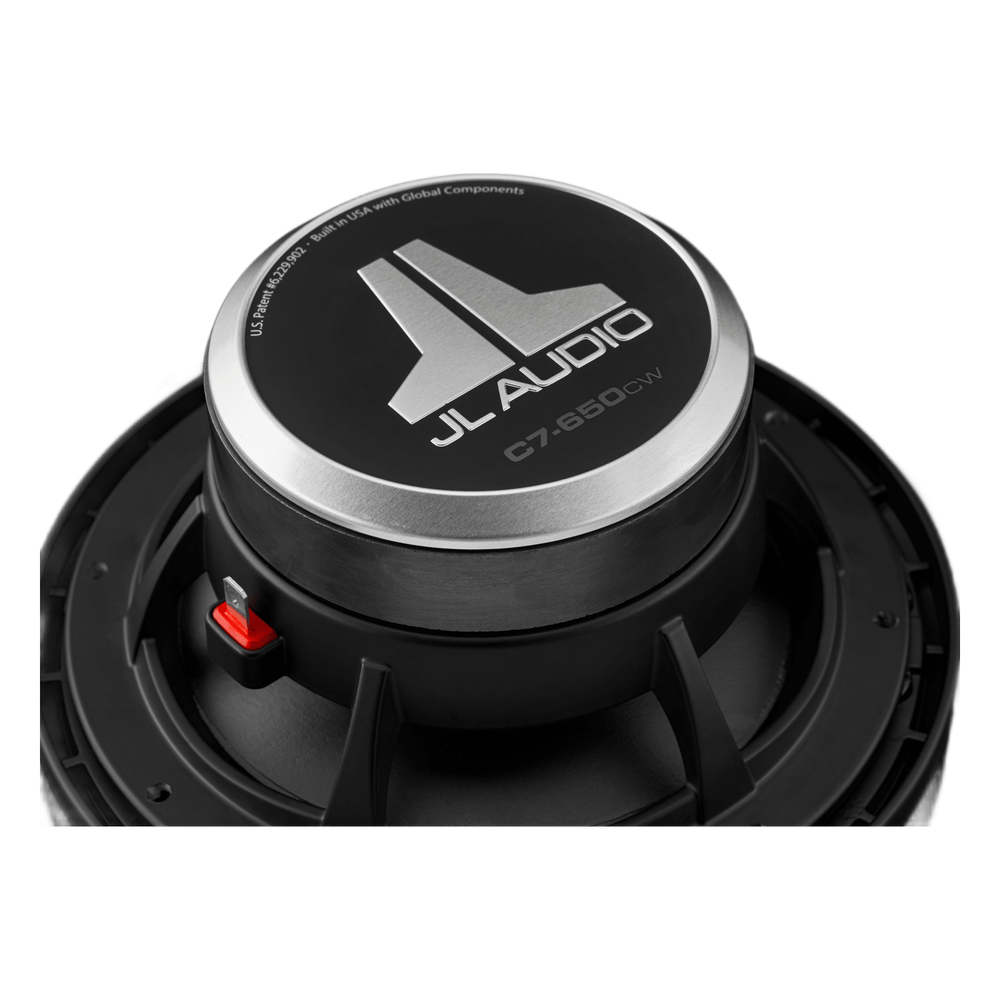 JL Audio® C7 / Car Audio / Woofer de componentes de 6.5″ / Impedancia 4 &Omega; / Cono de Polipropileno Mineral / Tweeter de Cúpula de Aluminio-Cerámica de Corindón 25 mm (1″) / Terminales de Horquilla / Rejillas Inclu