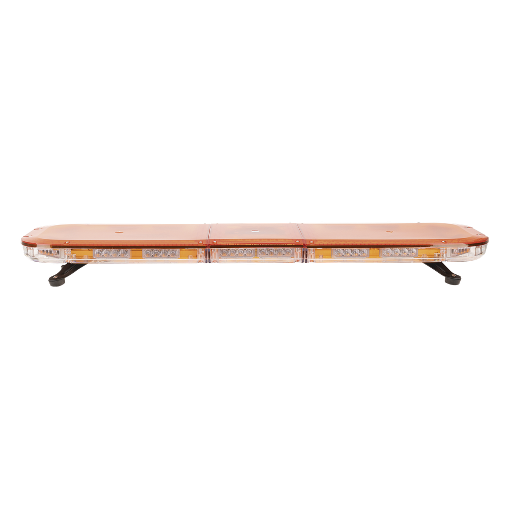 Barra de luces de 47" con 88 LEDs de alta potencia, color ámbar, ideal para equipar unidades de seguridad privada, minería e industria