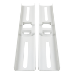 Montaje de Metal para Poste Universal para Gabinetes de Ancho Hasta 30 cm.