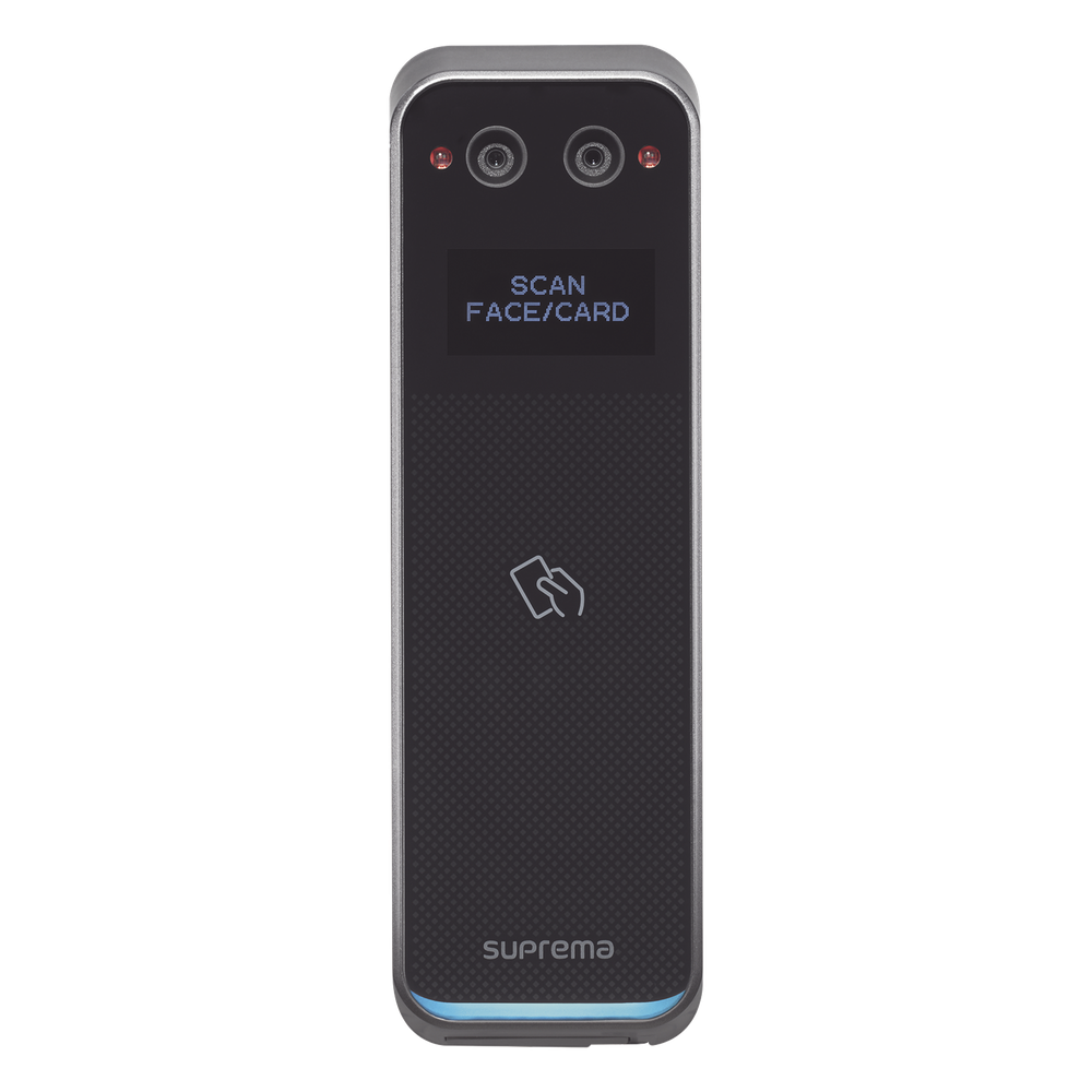 Lector Biométrico Facial (BEW3) / lector de tarjetas Prox EM, mifare, Tarjetas Virtuales por Bluetooth / con protección IP67, IK08