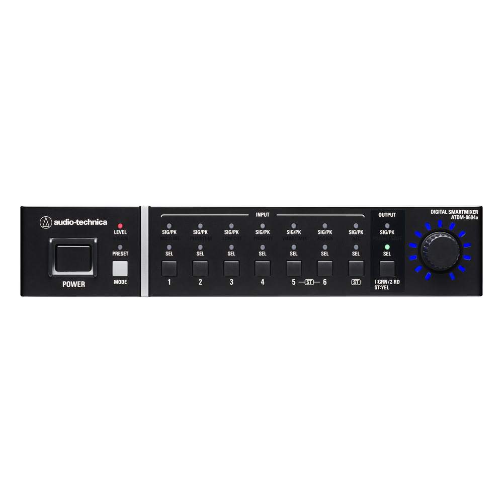 MEZCLADOR DIGITAL AUTOMÁTICO SMARTMIXER DE 6 CANALES CON CANCELACIÓN DE ECO.