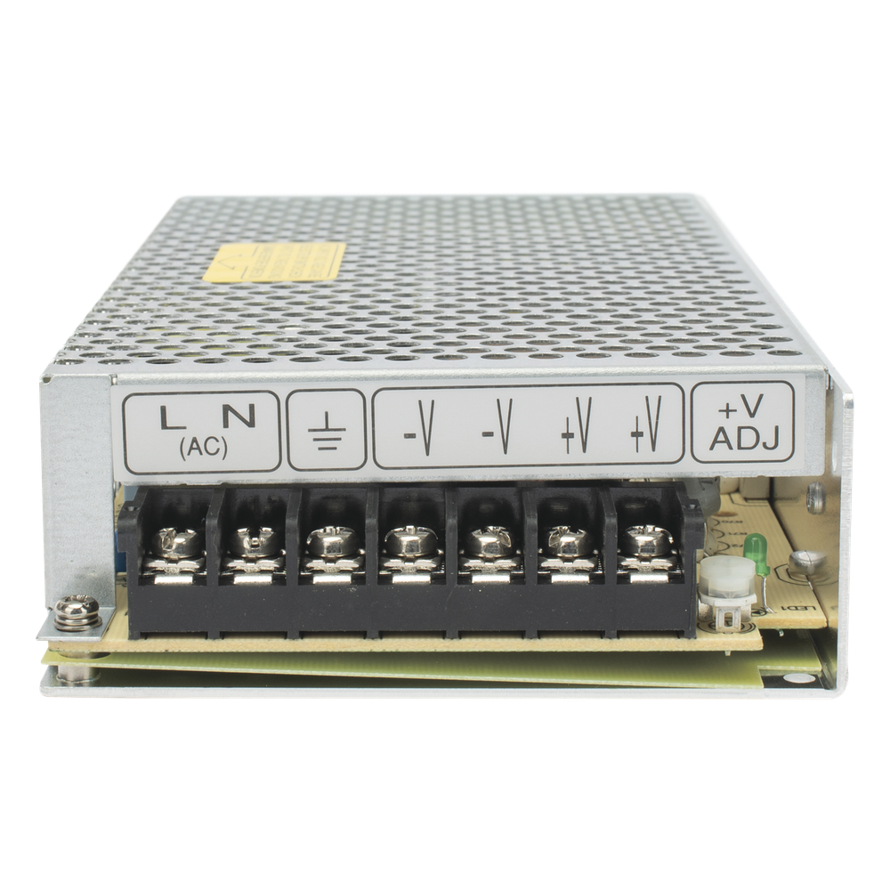 Fuente de Poder Industrial Conmutada 150W de Potencia, 24Vcc, 6.5A