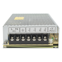 Fuente de Poder Industrial Conmutada 150W de Potencia, 24Vcc, 6.5A