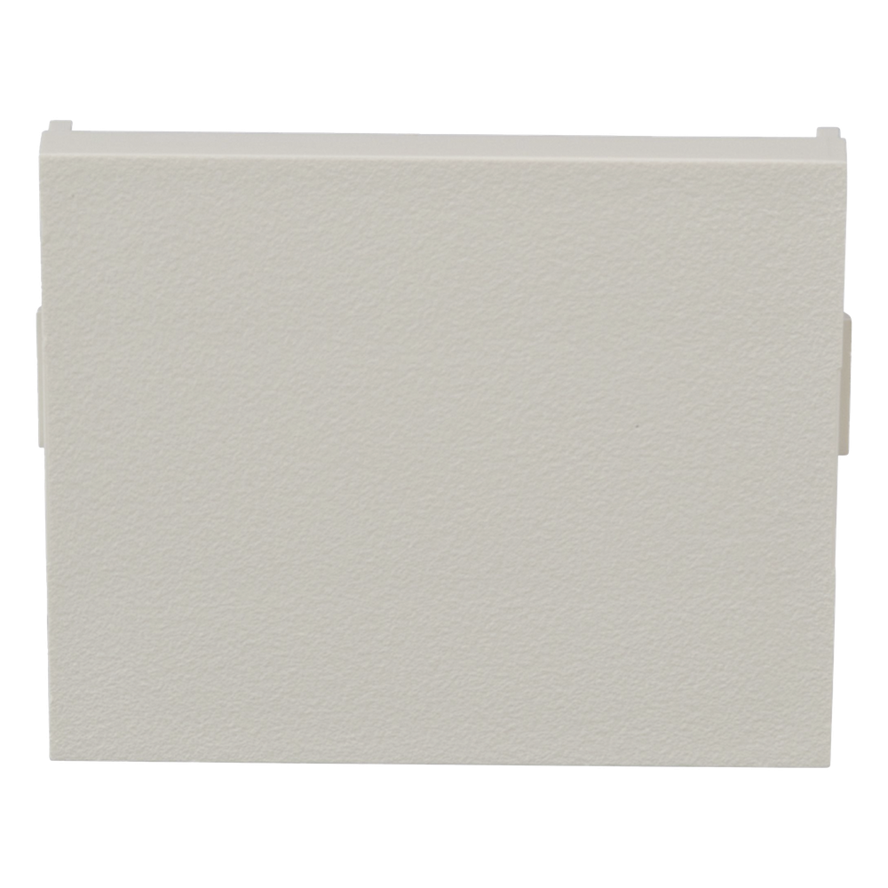 Módulo de Tapa Ciega (Inserto Ciego), de 1/2, Color Blanco Mate, 1 Pieza