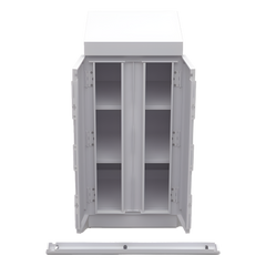 Gabinete de Seguridad de Lámina Galvanizada  para Almacenamiento de Baterías (Hasta 6 baterías PL110D12).