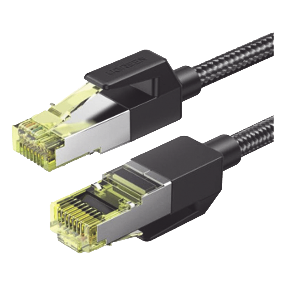 Cable Ethernet Cat7 CLASS F/FTP Redondo con Malla de Nylon 5 Metros (16.40 Pies)