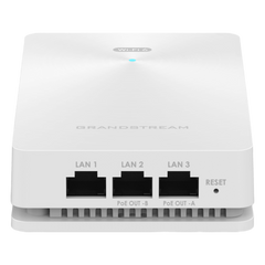 Punto de acceso Wi-Fi 6 802.11ax de pared, MU-MIMO 2x2:2 (2.4G) y 3x3:2 (5G), Throughput inalámbrico de 3 Gbps y 4 puertos Gigabit cableados