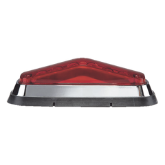 Luz de advertencia 8 X 4", Color Rojo, IP67, SAE, Ideal para Ambulancias