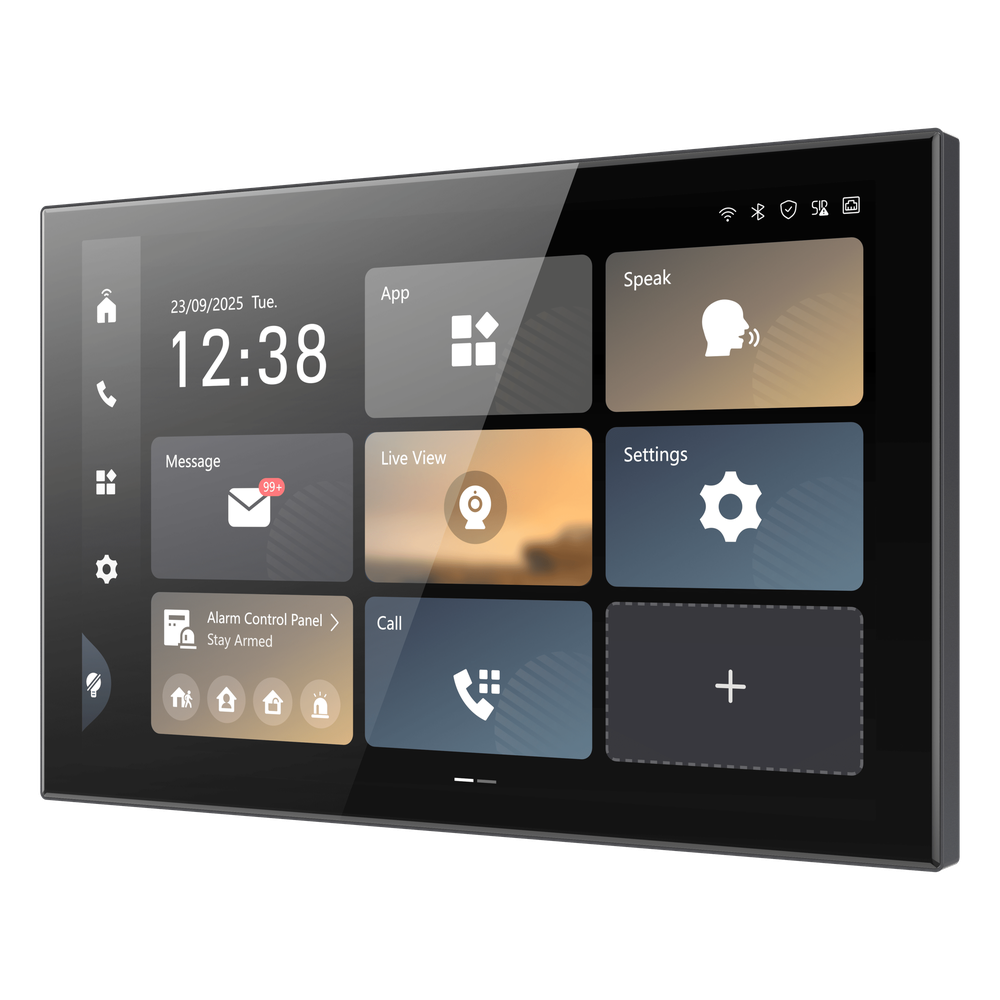 Monitor Touch Inteligente WiFi 6 / 10.1" (1920 X 1200) / Android 14 / PoE  / 2 Micrófonos y 2 Bocinas Integrados / Gestión Unificada de Seguridad / TALKVU