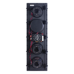 BOCINA DE PARED | 4 WOOFERS DE FIBRA DE CARBONO 6.5'' | TWEETER DE TITANIO 1'' | 250W
