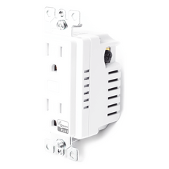 (ZWAVE) Tomacorriente con señal inalambrica Z-WAVE, compatible con HUB HC7, C8, puede ser un panel de alarma L5210, L7000 con Total Connect y Alarm.Com