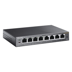 Easy Smart Switch PoE JetStream , 8 puertos 10/100/1000 Mbps  55 W