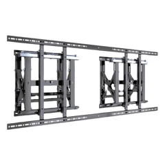 Soporte Estructural Modular para Pantallas | Altura Ajustable de 200 mm a 1600 mm | Ancho 600 mm | Profundidad 134 mm a 300 mm | Diseño Metálico| Compatible con Diferentes Tamaños de Pantallas |Soporta Formato Horizontal y Vertical.