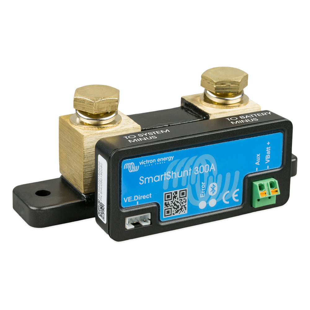 Monitor de Bateria SmartShunt / 300 A / 6.5-70VCC / Banco de baterías de 1-9999Ah / IP21