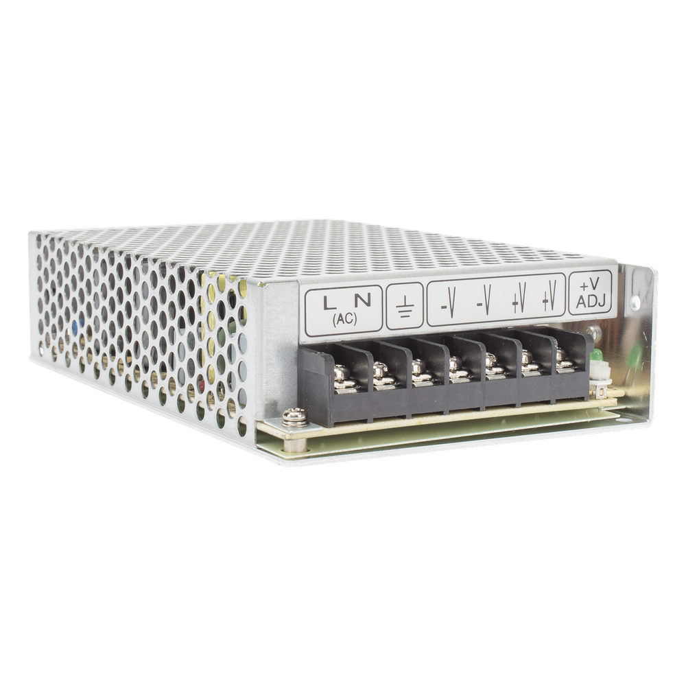 Fuente de Poder Industrial Conmutada 100W de Potencia, 12Vcc, 8.5A