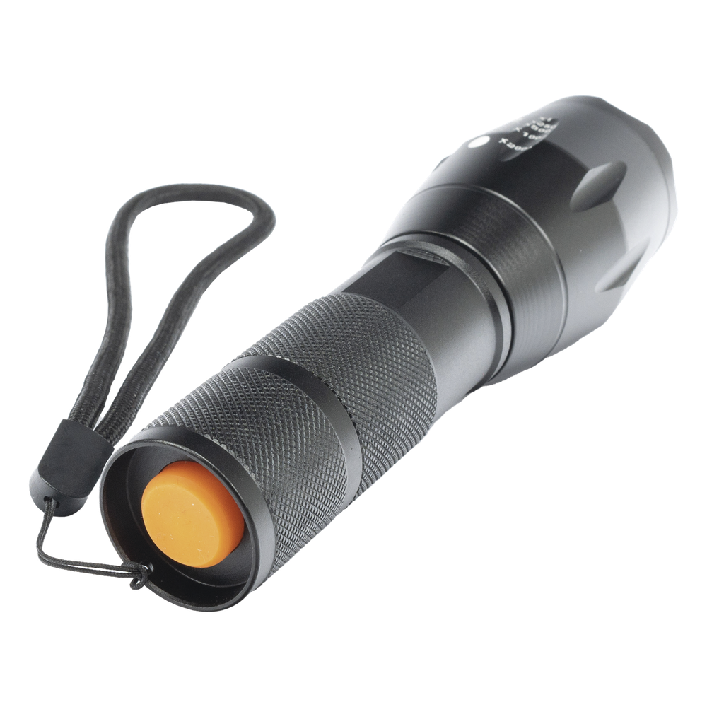 Linterna LED de Aluminio, 800 Lúmenes, IPX4, Resistente al Agua