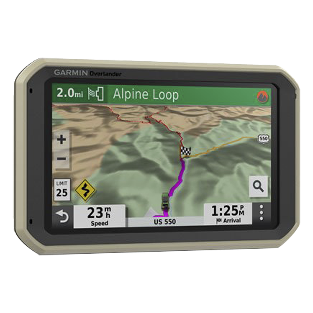 Navegador Overlander, pantalla táctil de 7 pulgadas bajo Estándar Militar 810