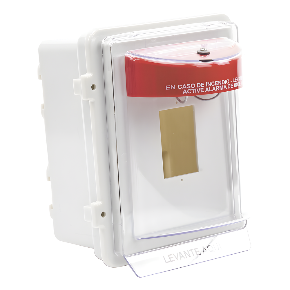 Protector Universal para Estación Manual, Fabricado en Policarbonato Súper Fuerte Para Uso en Exterior