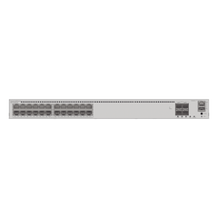 Switch de Distribución/Core Gigabit Administrable PoE Capa 3 / 24 puertos 1000/2.5Gbps (PoE) / 4 Puertos 10GE SFP+ Uplink / ERPS / Rutas Estáticas / iStack / PoE Perpetuo / 400W / Administración Nube Gratis