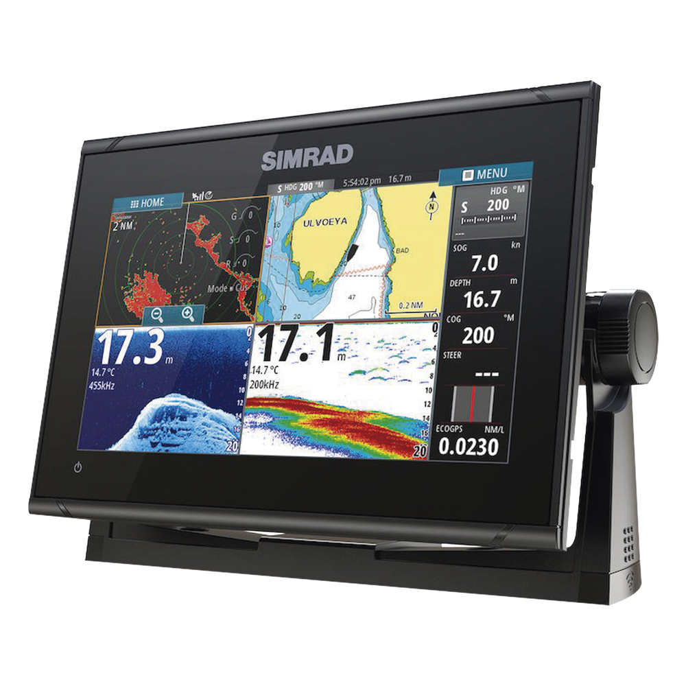 Plotter GPS GO9 XSE / Pantalla Táctil 9" / Compatible con Sonar y Radar / Conectividad Inalámbrica y NMEA 2000® / Integración con Piloto Automático y Sistemas de Sonido / Tecnología Active Imaging™ 3 en 1