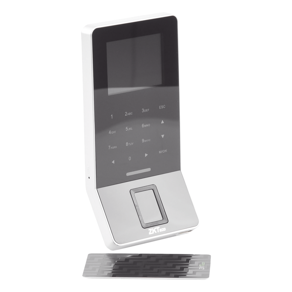 Terminal Biométrica de Huella / 3,000 Huellas 5,000 Tarjetas / WiFi / Pantalla 2.4" / TCP/IP RS485 / ADMS / Control de 1 Puerta