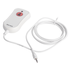 Pulsador de Llamada para Paciente Encamado — Botón Braille, Resistente a Líquidos y Fácil de Localizar en la Oscuridad