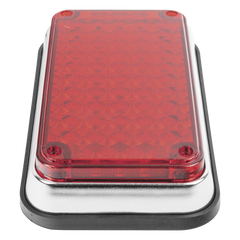 Luz de Advertencia de 6X4", Color Rojo, Ideal para Ambulancias