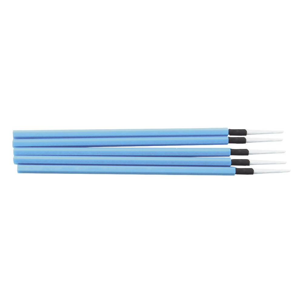 Hisopos para Limpieza de Puertos de Fibra Óptica 1.25 mm (0.05 Pulgadas) para Adaptadores LC y MU, 100 Piezas
