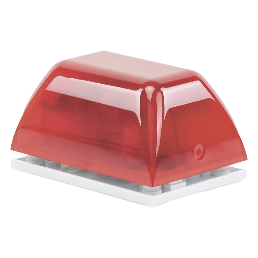 Minicontrolador Audiovisual de Uso No Autorizado o Situaciones Urgentes, Color Rojo