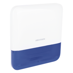 (AX PRO) Sirena Inalámbrica con Estrobo Azul para Exterior IP65 / 110 dB