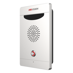 Estación de Alarma de Pánico / Audio Bidireccional / Altavoz 3W Integrado / Micrófono Omnidireccional / 2 Entradas y 2 Salidas de Alarma / IP65 IK08 / Montaje Pared y Empotrado / Exterior Aluminio