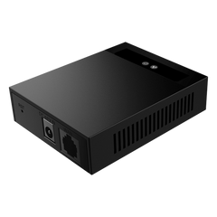 Convertidor 2 Hilos a Ethernet PoE / Salida PoE Estándar IEEE 802.3af/at / Transmisión hasta 300 m (984.3 ft) con Red y Alimentación / Compatible con Switches Fanvil PN8 y PN24 / Reutiliza Cableado PSTN y AWG / Entrada 100V~240V