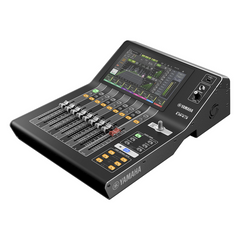 Mezcladora digital  para grabación o en vivo 16 x 8 pantalla tactil 9" con puertos Dante incorporado